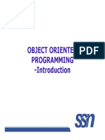 Object Oriented Programming - Introduction