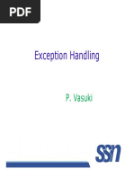 Exception Handling PDF