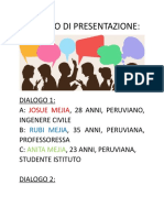 DIALOGO DI PRESENTAZIONE ATTIVITA´ 4