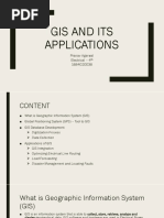 GIS and Its Applications