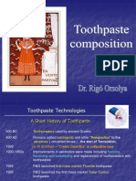 Toothpastes Compos I To in
