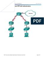 2.3.2.7 Lab - Configuring Basic PPP With Authentication PDF