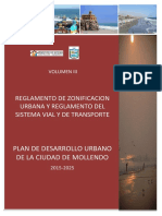 Reglamento Zonificacion y Vias PDF