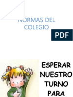 4 Normas Del Colegio