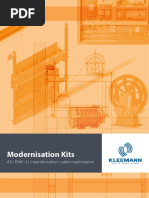 Modernisation Kits: A3 / EN81-21 / Transformation / Cabin Maximisation