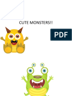 Cute Monsters!! Body Parts
