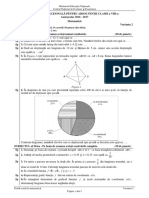 Evaluare Viii