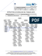 EGPR - 060 - 06 - Estructura de Desglose Del Trabajo (EDT)