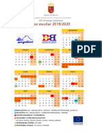 Calendario Escolar IES Domingo Valdivieso 19/20