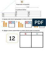 ultima evaluacion primero basico