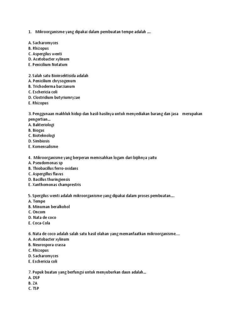 MDL Bioteknologi PDF