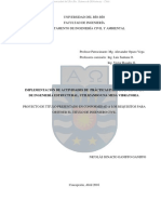 Implementación de Actividades de Prácticas para La Enseñanza de Ingeniería Estructural, Utilizando Una Mesa Vibratoria