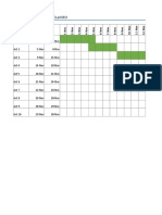 Diagrama de Gantt - Exceleinfo: Actividad Inicio Final