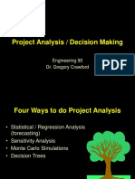 Project Analysis and Decision Making