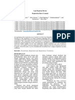 Jurnal Fishe Laju Respirasi Hewan Fanny PDF