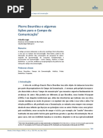 Claudia Lago - Análise Bourdieu