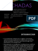 Fachadas Construcciones III-IV