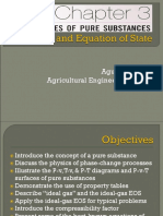 Phase Changes and Equations of State