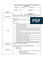 Pengisian Surgical Patient Safety Checklist