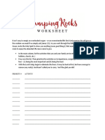 Worksheet: Priority # Activity