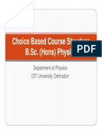 201imguf CourseStructureBSc (Hons) Physics PDF