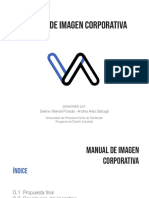 Manual de Imagen Corporativa Vílari 