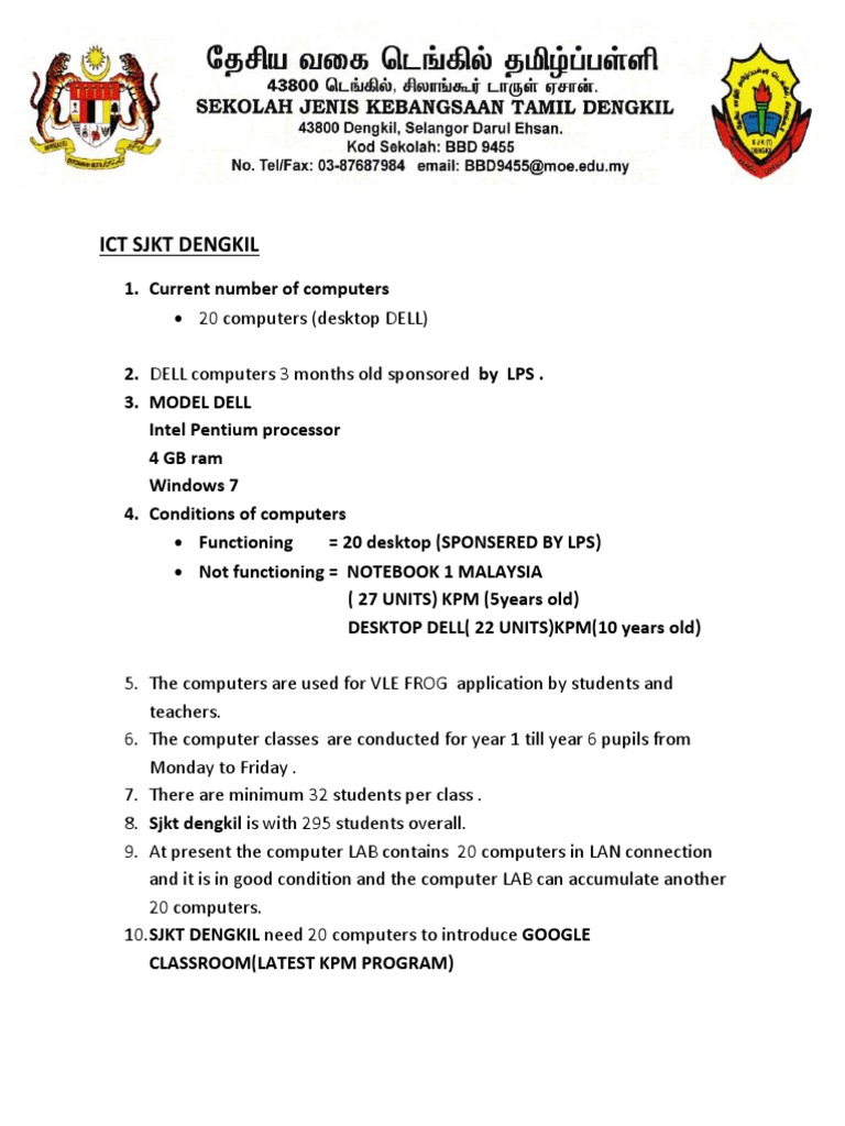 Ict Sjkt Dengkil Pdf