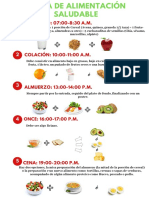 Pauta de Alimentación Saludable