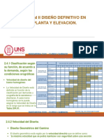 Unidad Ii Diseño Definitivo en Planta Y Elevacion.: Ingenieria Civil - Curso Caminos