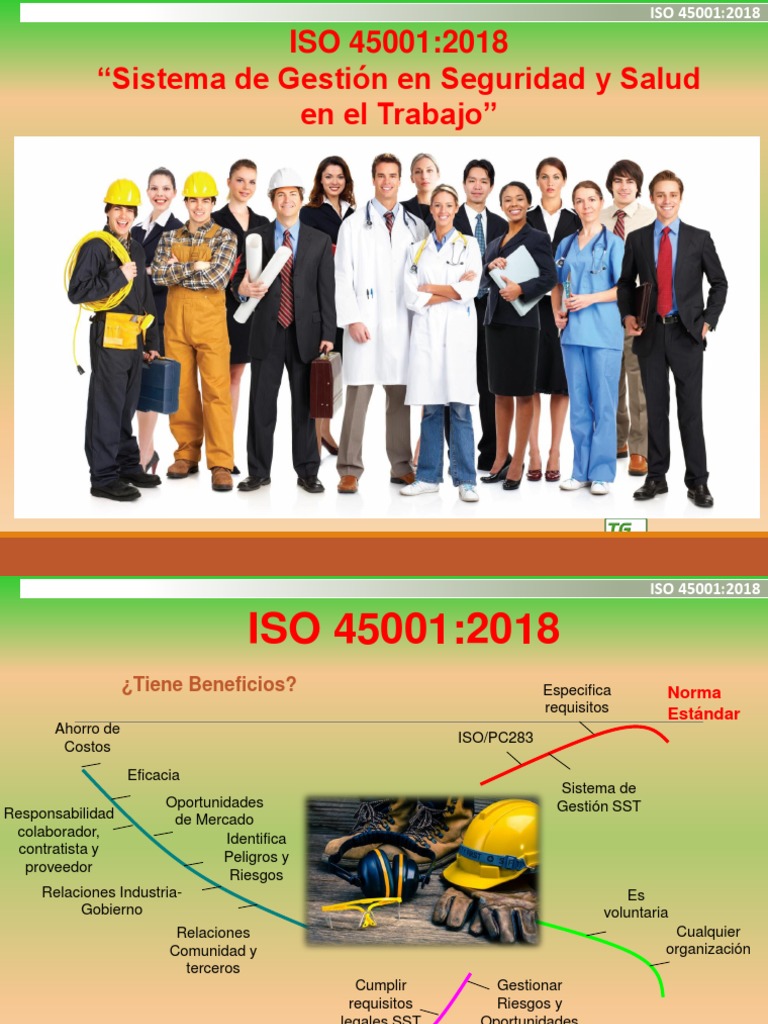 Curso ISO 45001 | PDF | Planificación | Organización internacional para ...