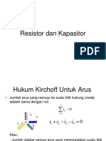 1.0 Resistor, Kapasitor