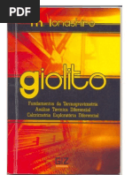 analise termica - themal analysis - Giolito