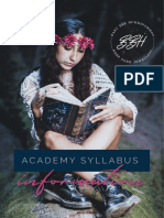 Information: Academy Syllabus