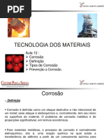 Aula 12 _ Corrosão Definição Tipos de Corrosão. Prevenção a Corrosão..pdf