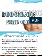 Trastornos Metabolicos Del RN