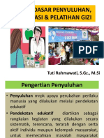 Konsep Dasar Penyuluhan, Konsultasi & Pelatihan Gizi