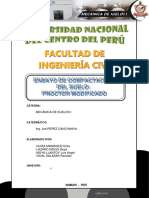 Ensayo de Proctor Modificado