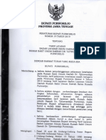 Perbup Purworejo No. 22 Tahun 2019 Tentang Tarif Layanan Badan Layanan Umum RSUD Dr. Tjitrowardojo