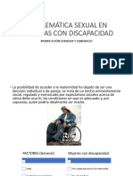 Problemática Sexual en Discapacidad