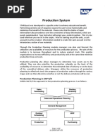 SAP Production Planning Script