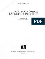 Teoría Económica en Retrospección