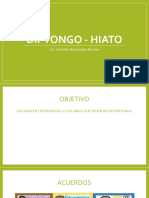 Diptongo - Hiato