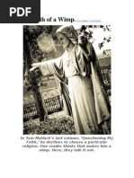 Download The Faith of a Wimp by Tom Matlack SN42550364 doc pdf