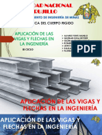 Aplicacion de Las Vigas y Flechas en La Ingenieria