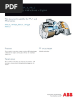 Original Assembly Instructions - English: Turbocharger / RR..1, RR..3