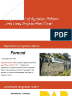 Department of Agrarian Reform and Land Registration Court