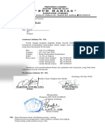 Surat Edaran Ujian Sumberboto 2019