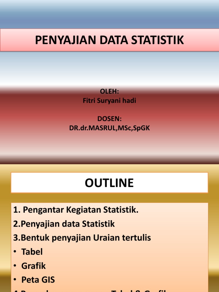 Data Statistik FSH | PDF