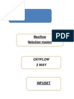 Maxiflow Nebulizer Masker: Oxyflow 3 Way