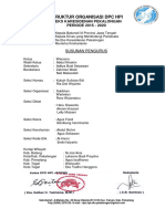 Organisasi DPC HPI Eks Karesidenan Pekalongan 2015-2020